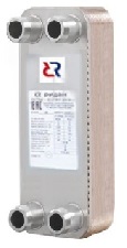 Паяный пластинчатый теплообменник Ридан XB06